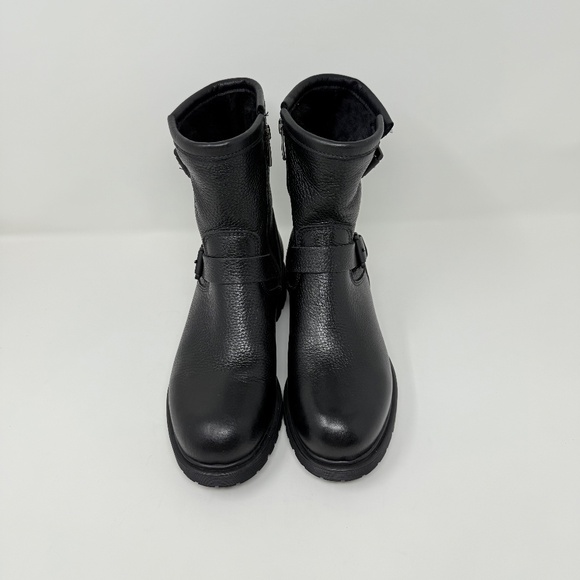New La Canadienne Hanna Shearling Lining Boot Waterproof Pebble Leather Sz 6.5 - Picture 10 of 15